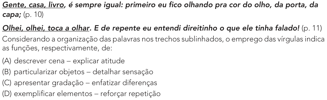Questão 12 no caderno 1º Exame de Qualificação da UERJ 2024