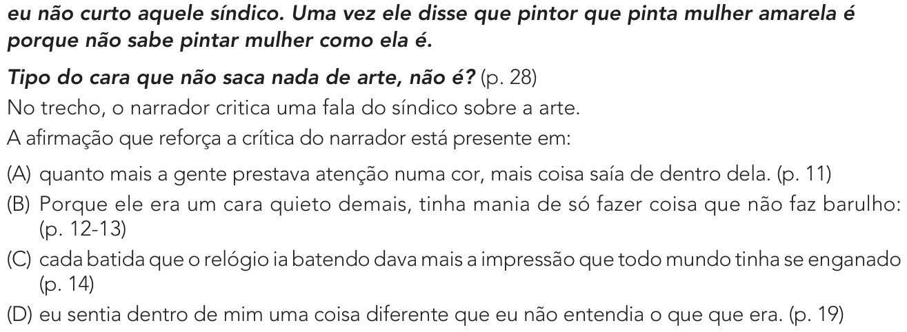 Questão 15 no caderno 1º Exame de Qualificação da UERJ 2024