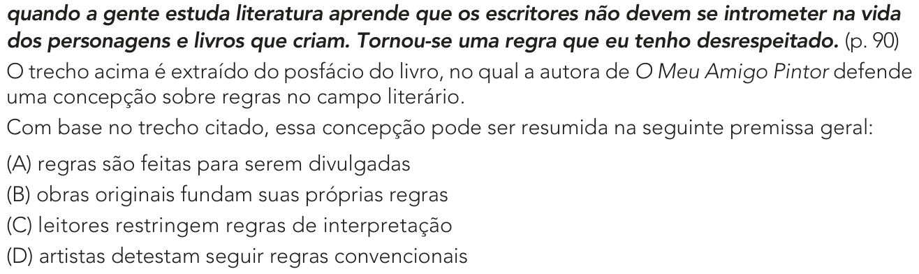 Questão 22 no caderno 1º Exame de Qualificação da UERJ 2024