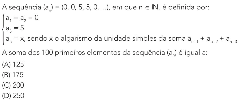 Questão 28 no caderno 1º Exame de Qualificação da UERJ 2024