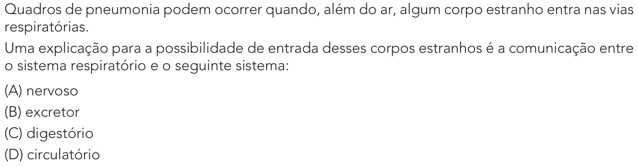 Questão 44 no caderno 1º Exame de Qualificação da UERJ 2024