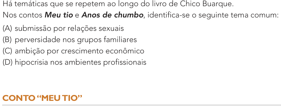 Questão 10 no caderno 2º Exame de Qualificação da UERJ 2024