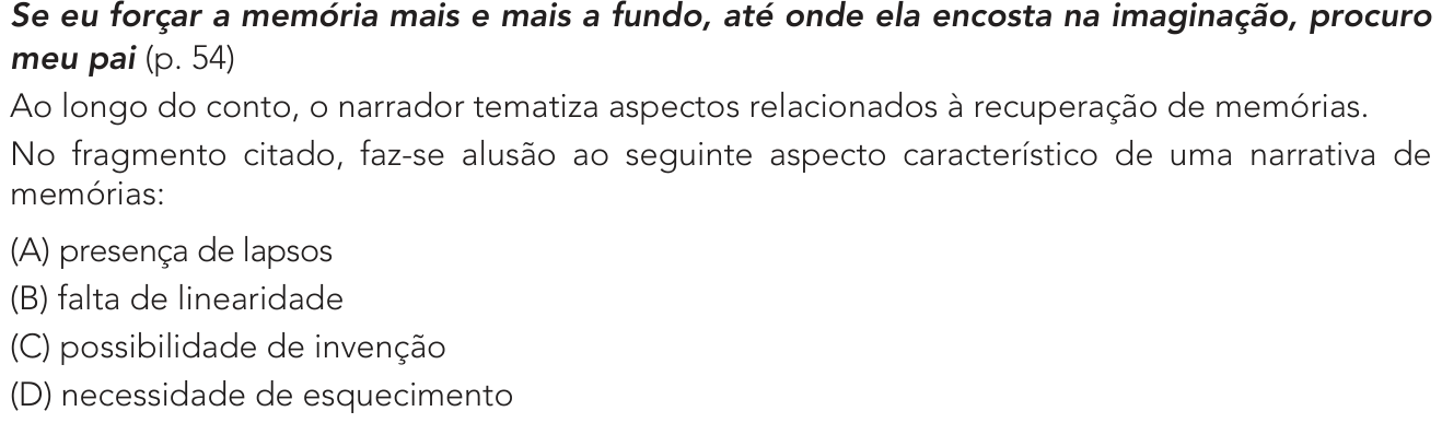 Questão 14 no caderno 2º Exame de Qualificação da UERJ 2024