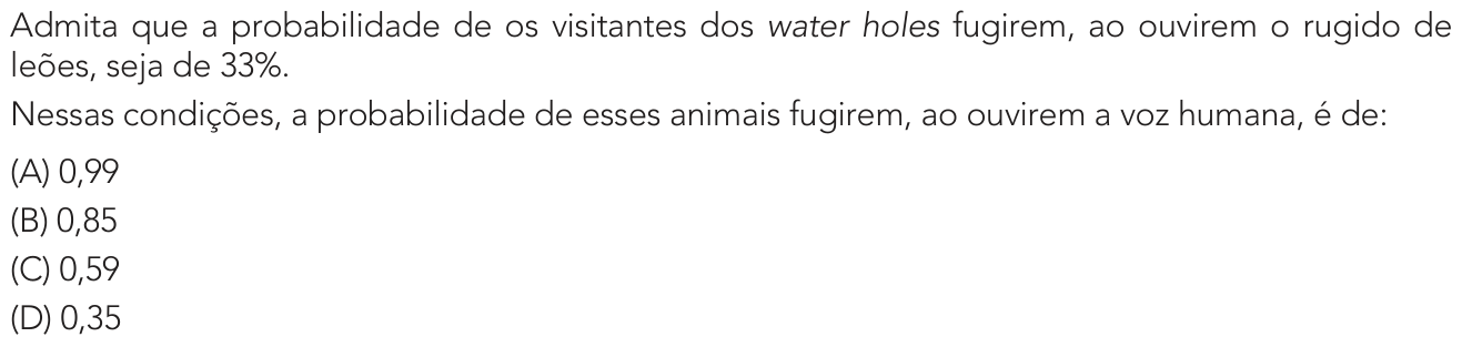 Questão 6 no caderno 1º Exame de Qualificação da UERJ 2025