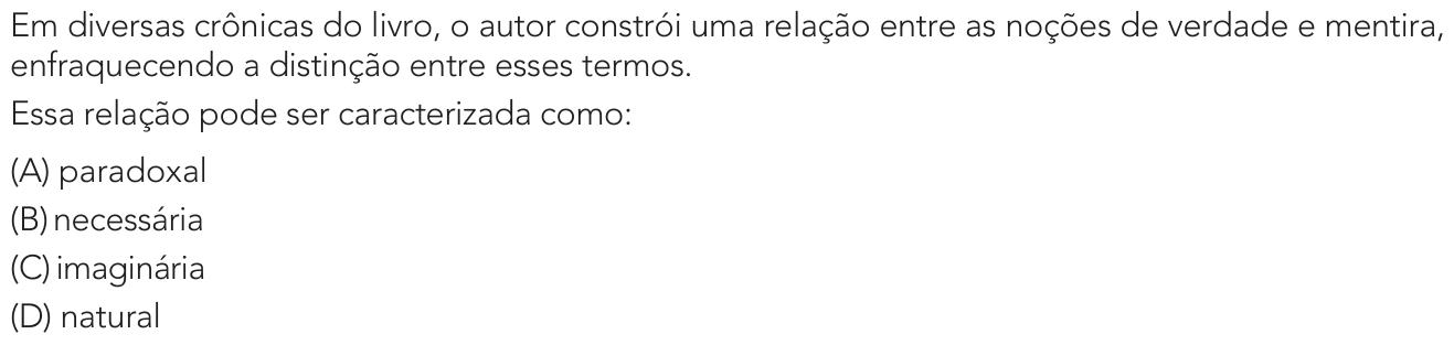 Questão 9 no caderno 1º Exame de Qualificação da UERJ 2025