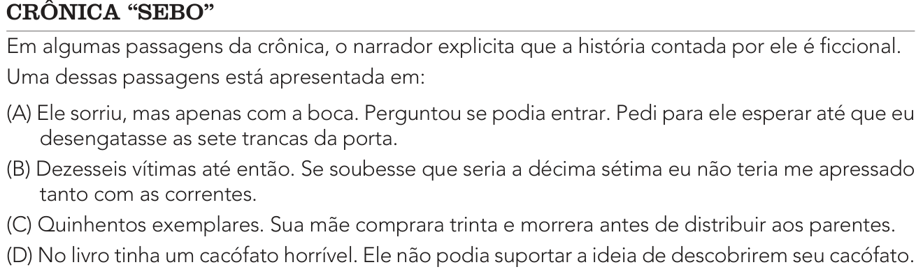 Questão 12 no caderno 1º Exame de Qualificação da UERJ 2025