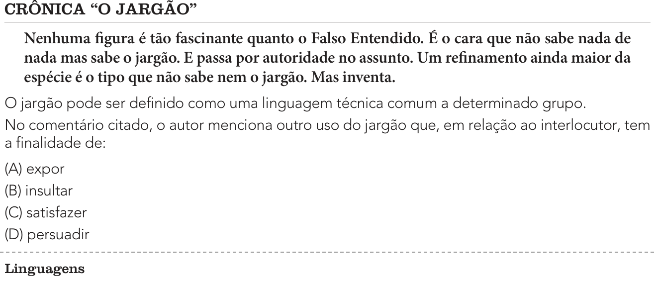 Questão 17 no caderno 1º Exame de Qualificação da UERJ 2025