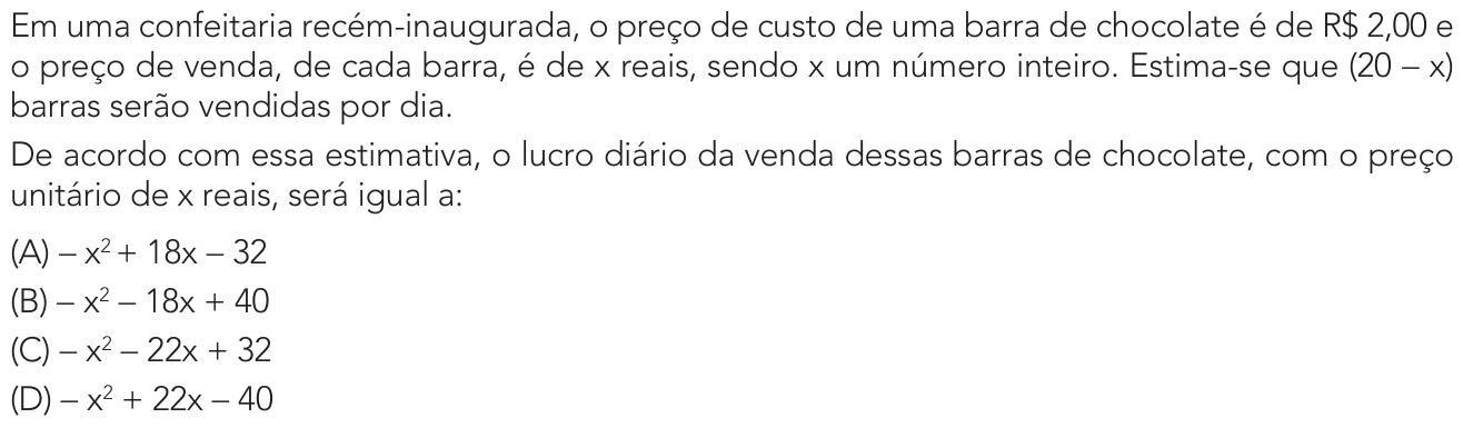 Questão 33 no caderno 1º Exame de Qualificação da UERJ 2025