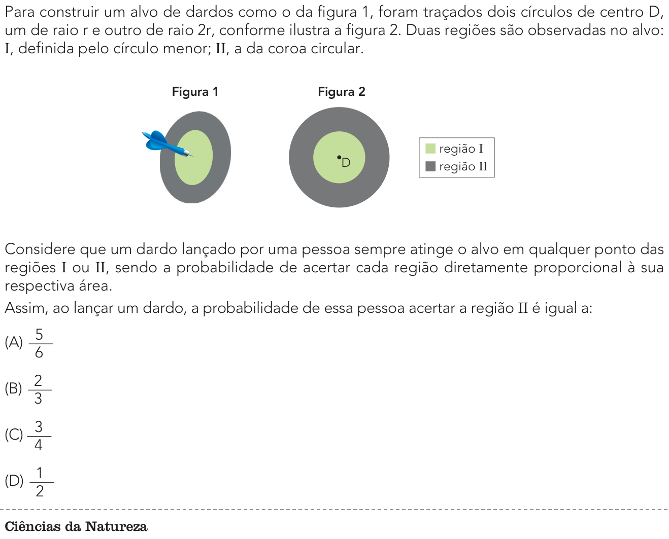 Questão 34 no caderno 1º Exame de Qualificação da UERJ 2025