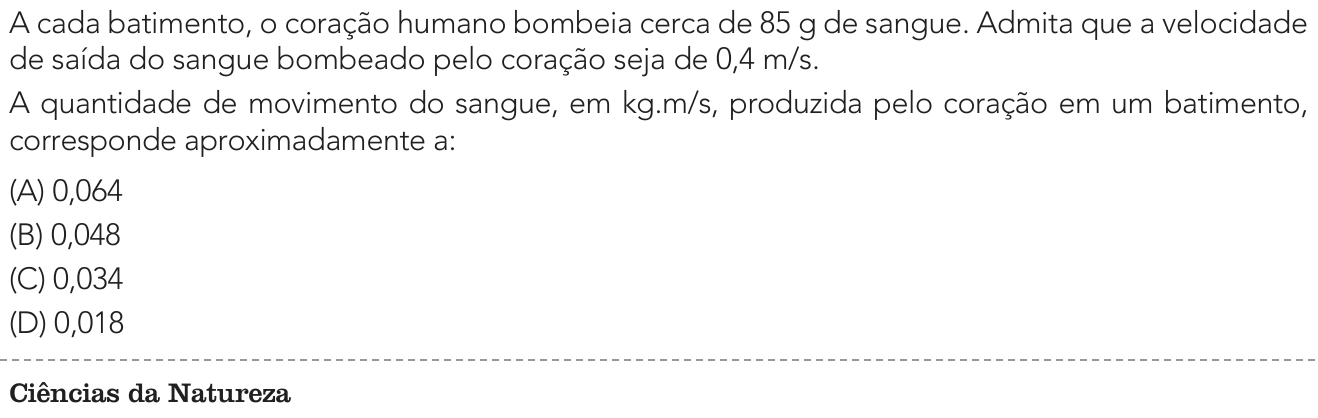 Questão 42 no caderno 1º Exame de Qualificação da UERJ 2025