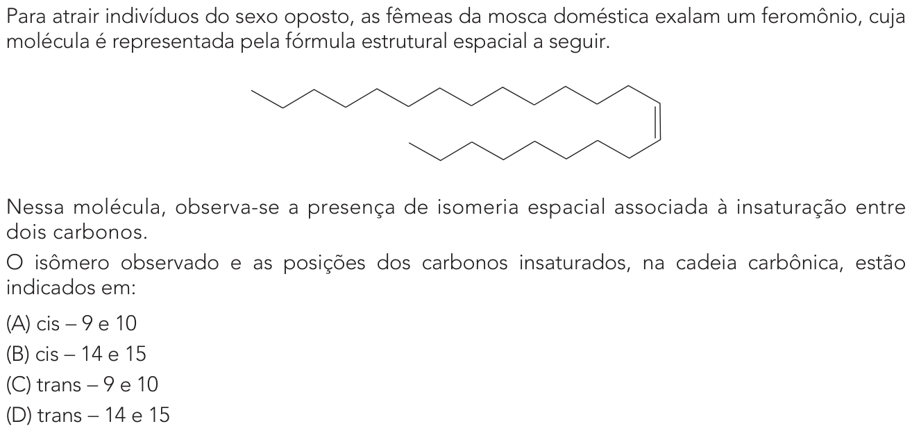 Questão 43 no caderno 1º Exame de Qualificação da UERJ 2025