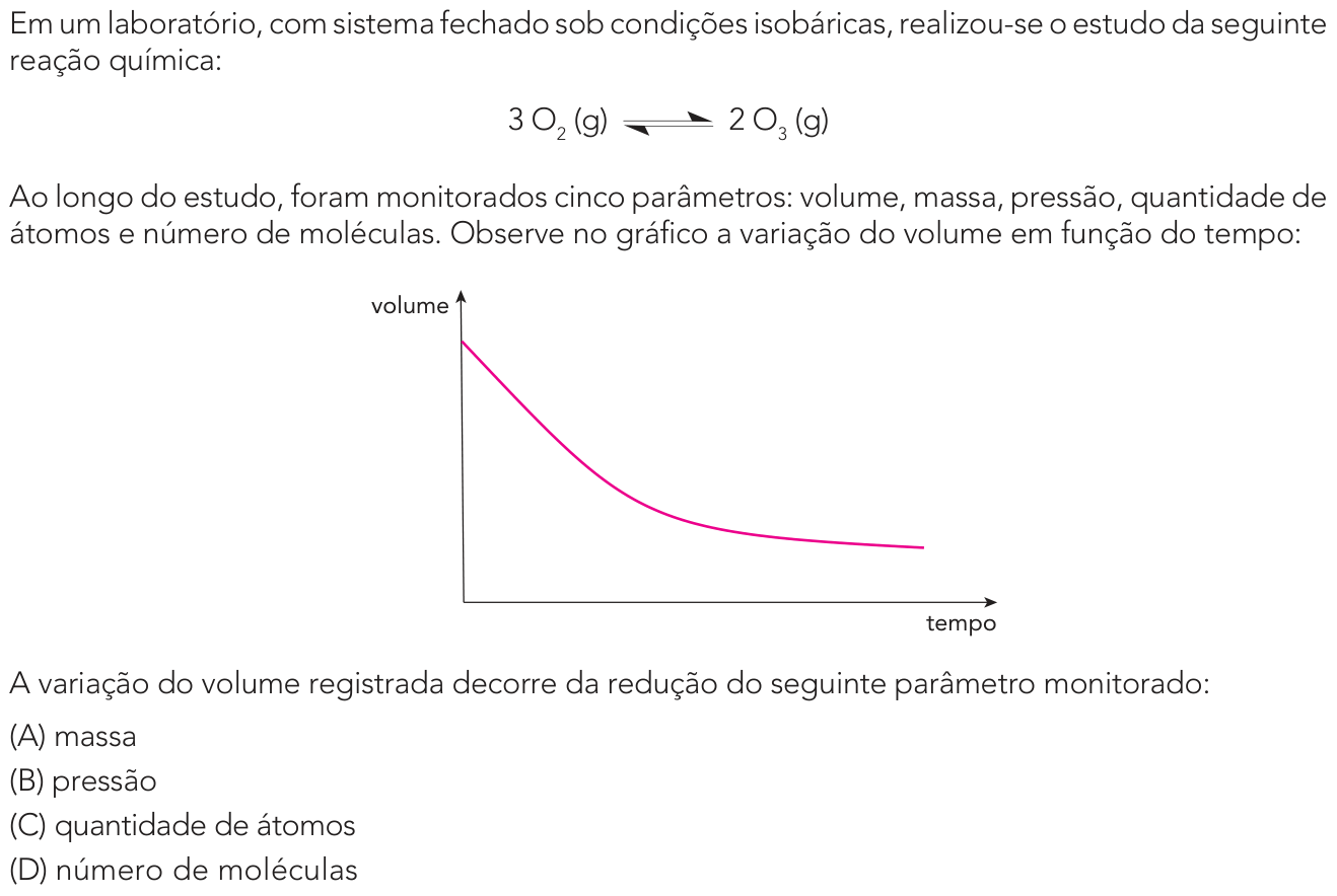 Questão 45 no caderno 1º Exame de Qualificação da UERJ 2025