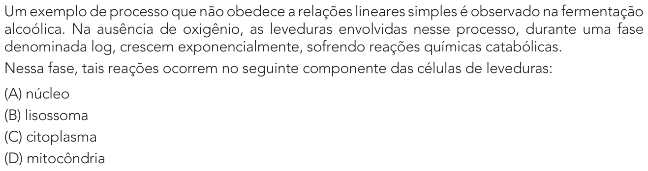 Questão 4 no caderno 2º Exame de Qualificação da UERJ 2025