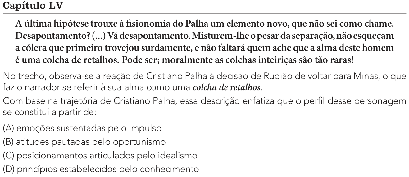 Questão 15 no caderno 2º Exame de Qualificação da UERJ 2025