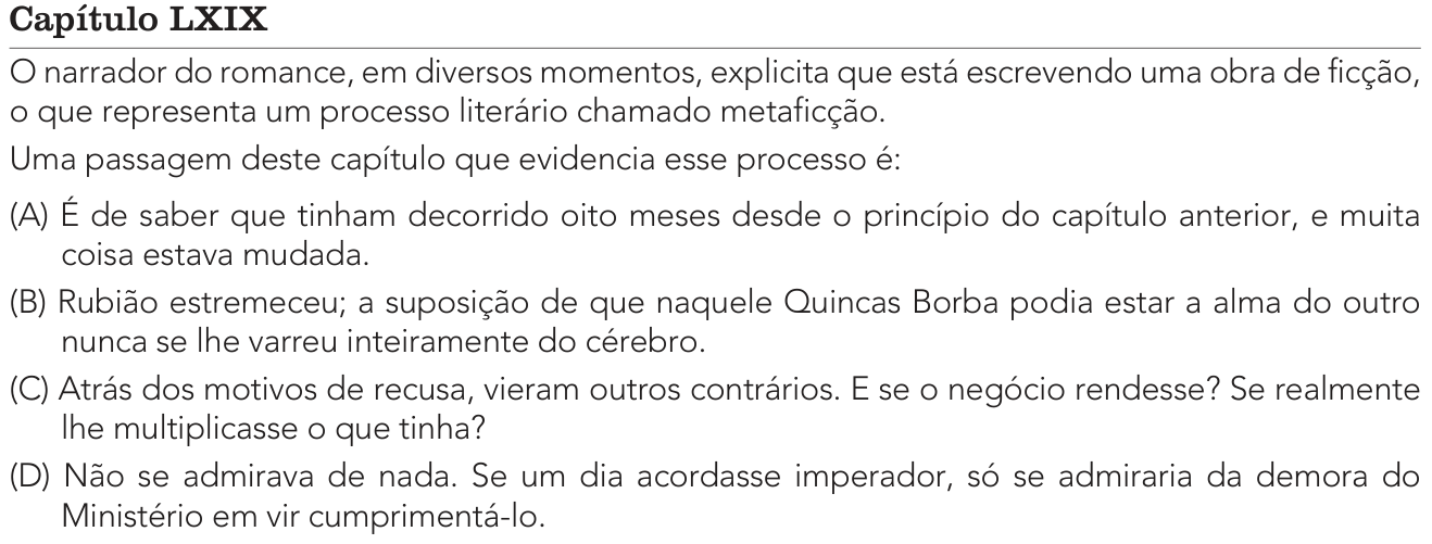 Questão 16 no caderno 2º Exame de Qualificação da UERJ 2025
