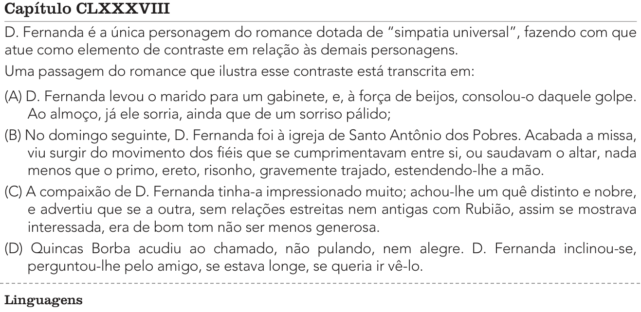 Questão 20 no caderno 2º Exame de Qualificação da UERJ 2025
