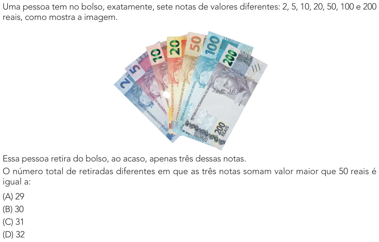 Questão 33 no caderno 2º Exame de Qualificação da UERJ 2025