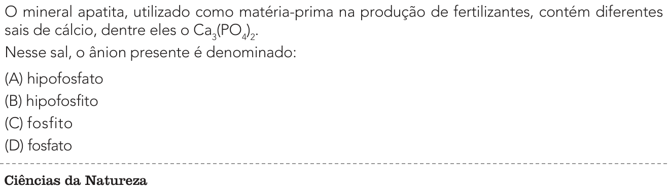 Questão 40 no caderno 2º Exame de Qualificação da UERJ 2025