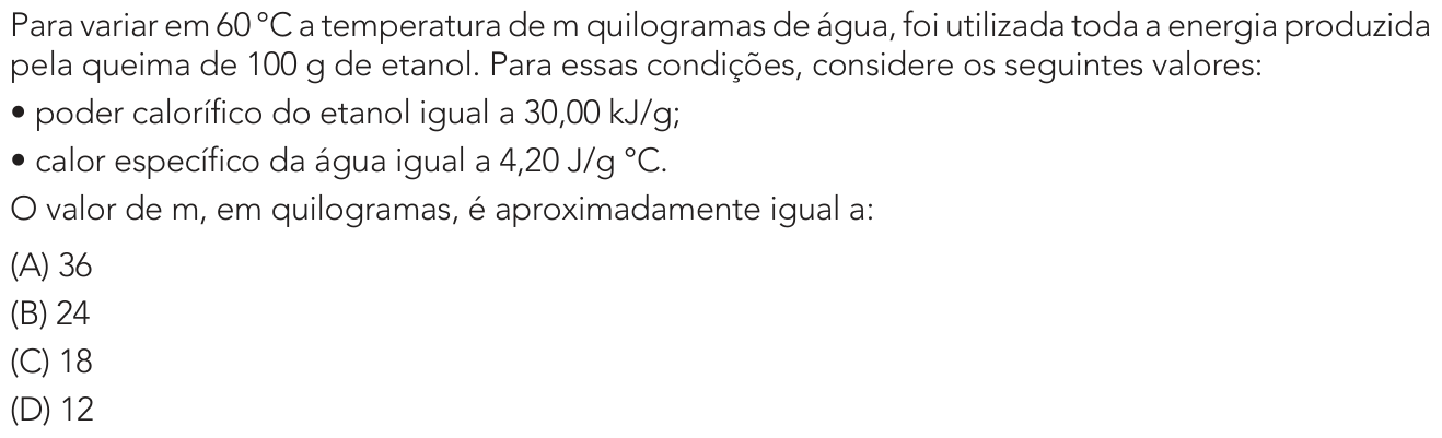 Questão 45 no caderno 2º Exame de Qualificação da UERJ 2025