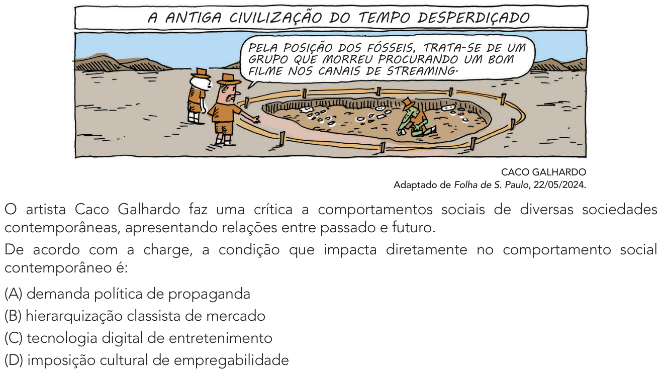 Questão 49 no caderno 2º Exame de Qualificação da UERJ 2025