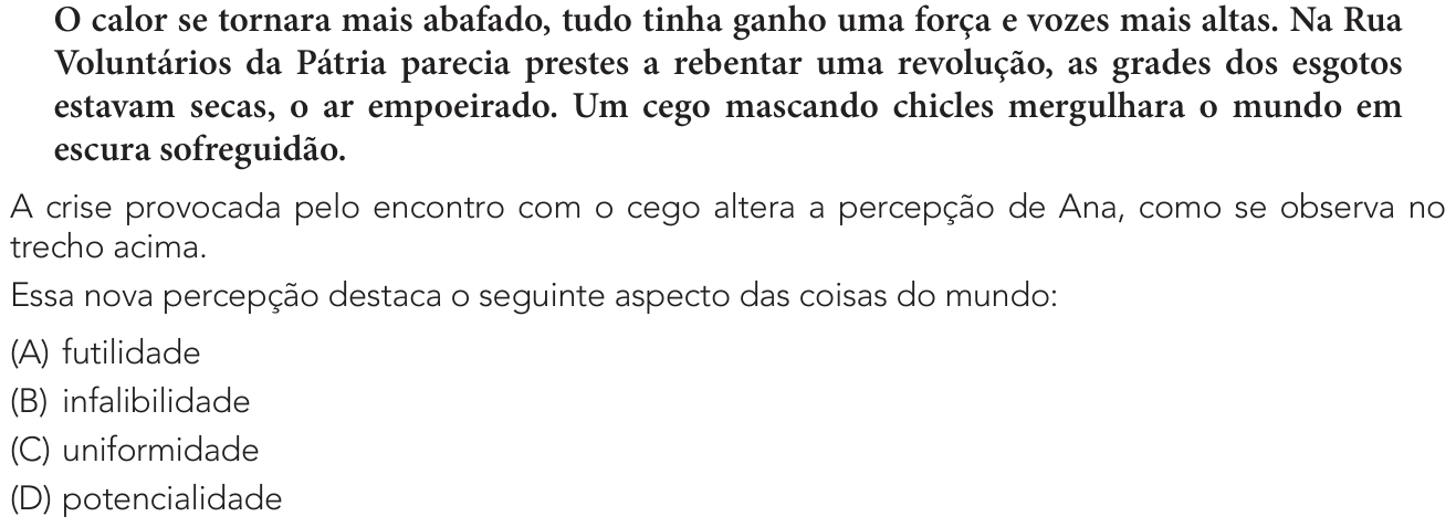 Questão 13 no caderno 1º Exame de Qualificação da UERJ 2026