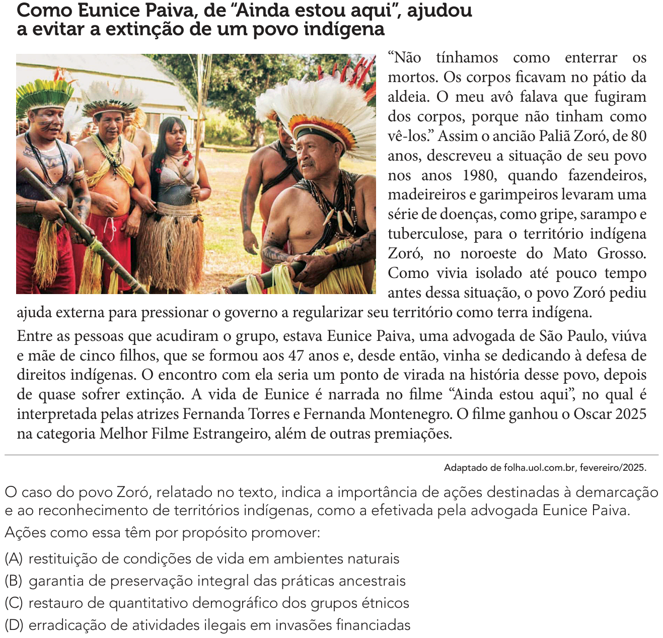 Questão 47 no caderno 1º Exame de Qualificação da UERJ 2026