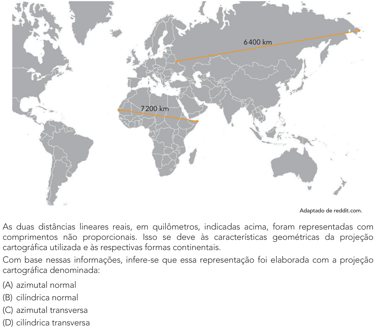 Questão 60 no caderno 1º Exame de Qualificação da UERJ 2026