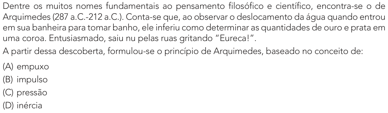 Questão 1 no caderno 2º Exame de Qualificação da UERJ 2026