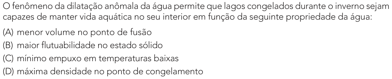 Questão 43 no caderno 2º Exame de Qualificação da UERJ 2026