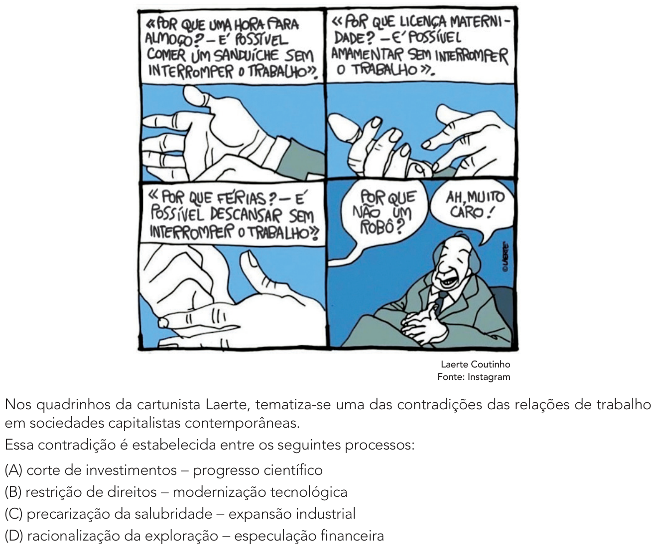 Questão 54 no caderno 2º Exame de Qualificação da UERJ 2026