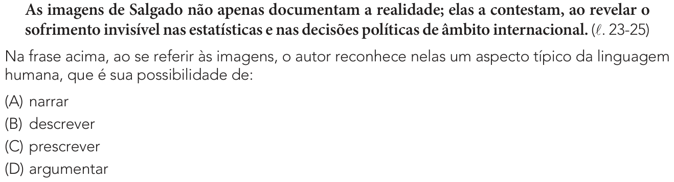 Questão 2 no caderno 1º Exame de Qualificação da UERJ 2027