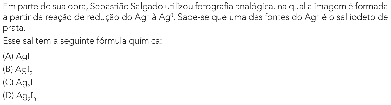 Questão 4 no caderno 1º Exame de Qualificação da UERJ 2027