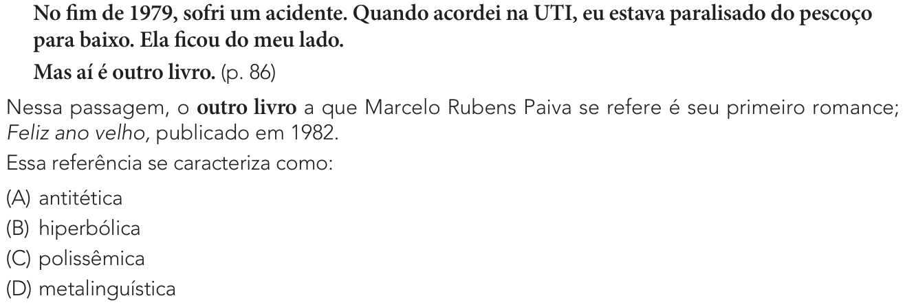 Questão 14 no caderno 1º Exame de Qualificação da UERJ 2027