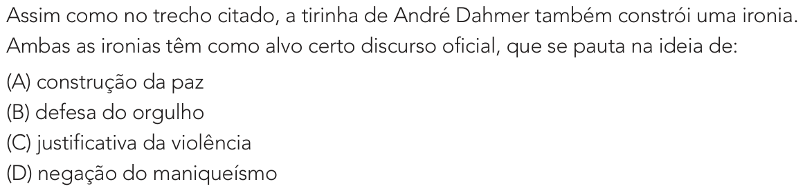 Questão 16 no caderno 1º Exame de Qualificação da UERJ 2027