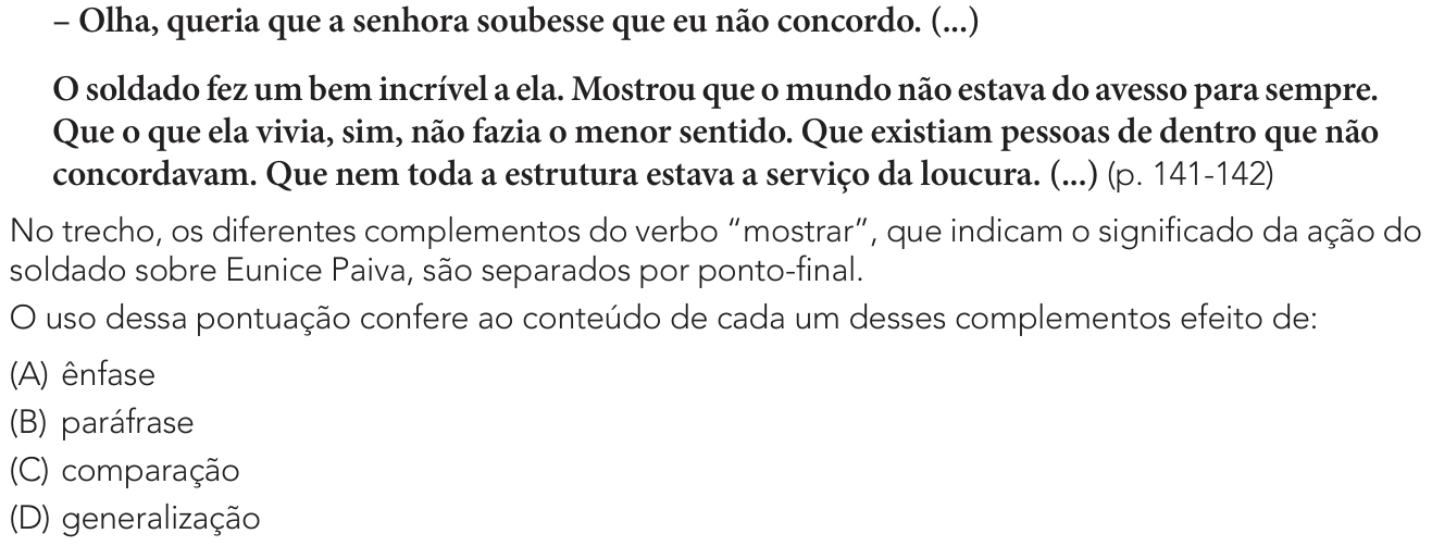Questão 18 no caderno 1º Exame de Qualificação da UERJ 2027