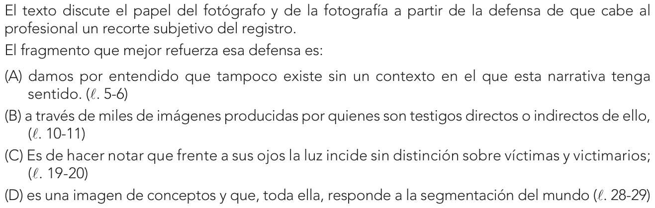Questão 23 no caderno 1º Exame de Qualificação da UERJ 2027