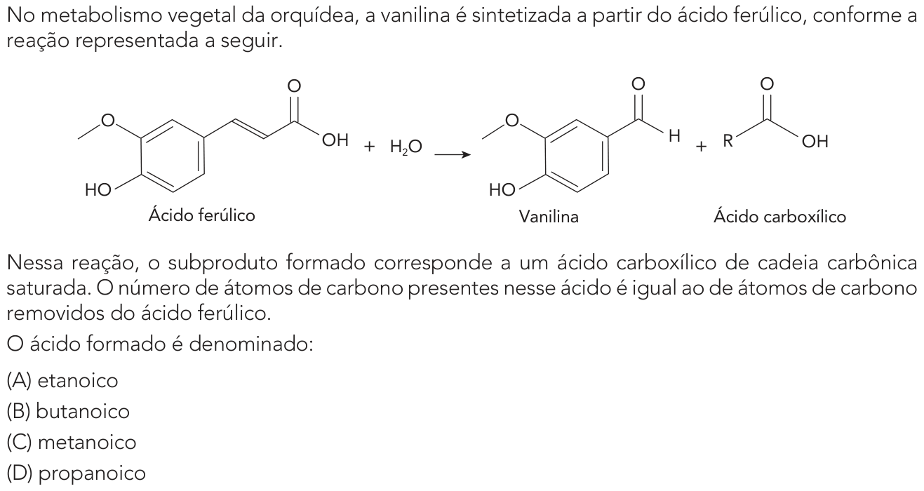 Questão 44 no caderno 1º Exame de Qualificação da UERJ 2027