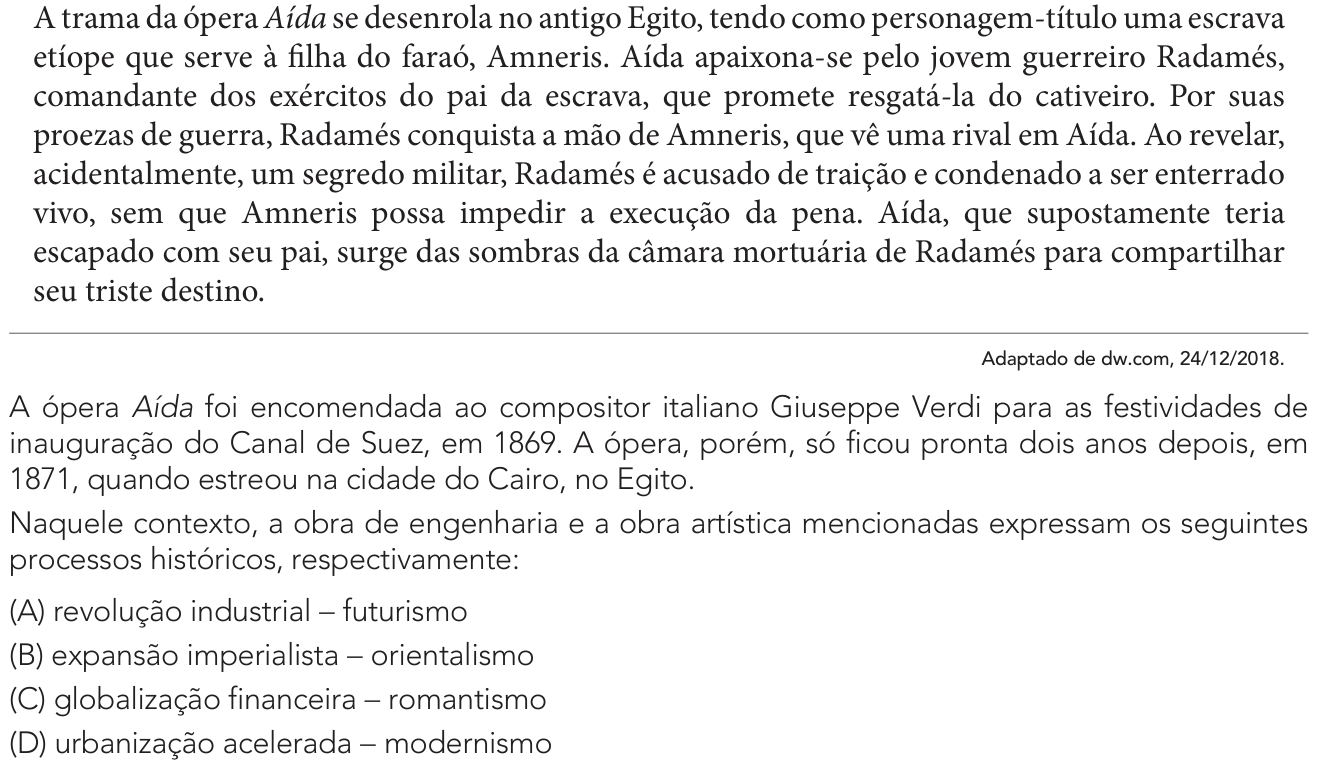 Questão 52 no caderno 1º Exame de Qualificação da UERJ 2027