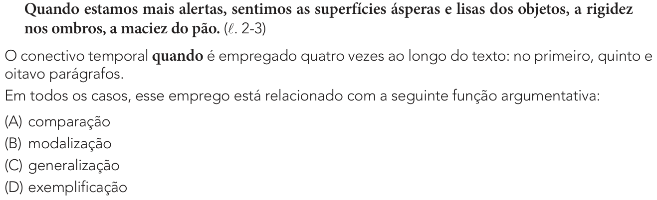Questão 1 no caderno 2º Exame de Qualificação da UERJ 2027