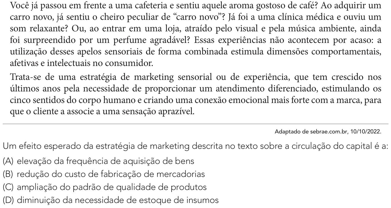 Questão 6 no caderno 2º Exame de Qualificação da UERJ 2027
