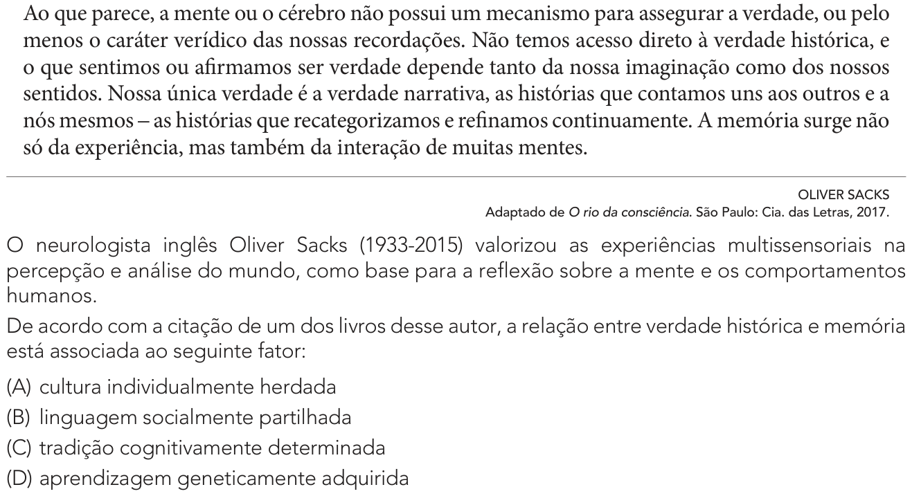 Questão 7 no caderno 2º Exame de Qualificação da UERJ 2027