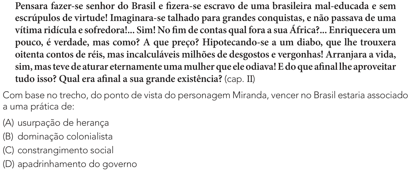 Questão 15 no caderno 2º Exame de Qualificação da UERJ 2027