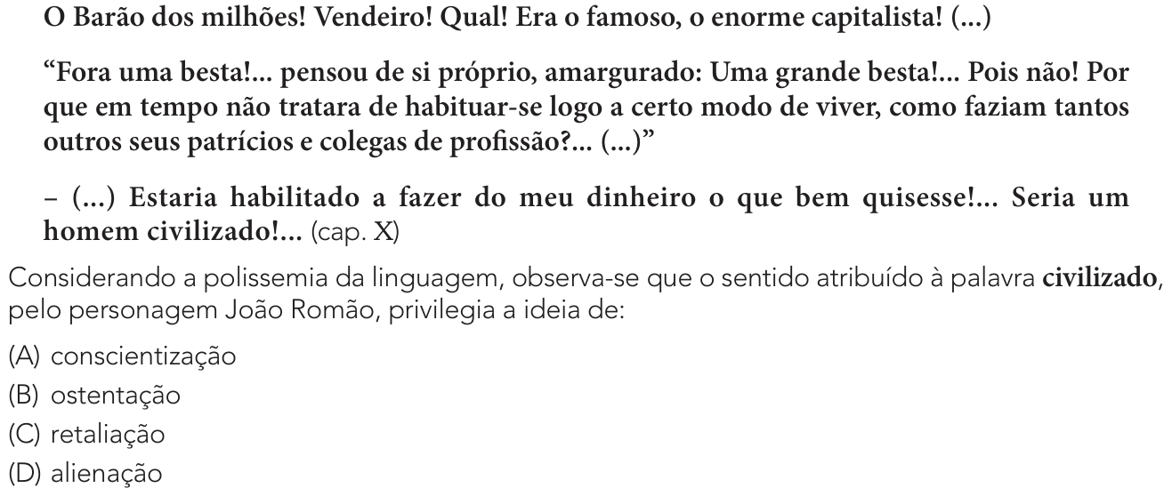 Questão 19 no caderno 2º Exame de Qualificação da UERJ 2027