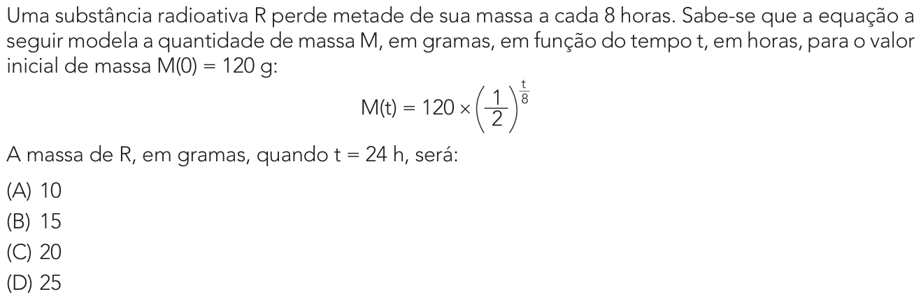 Questão 29 no caderno 2º Exame de Qualificação da UERJ 2027