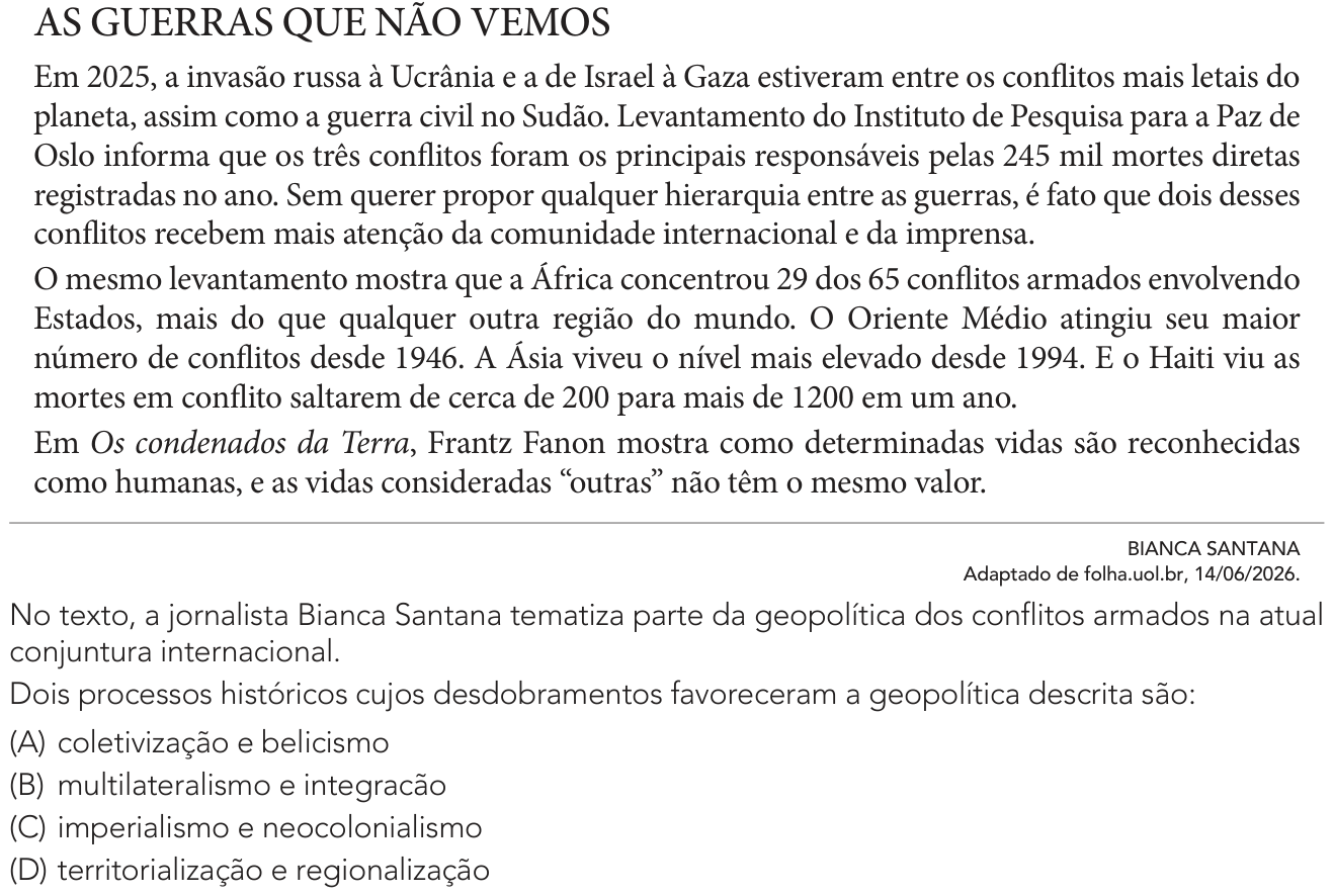 Questão 51 no caderno 2º Exame de Qualificação da UERJ 2027