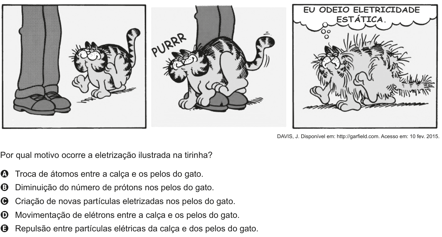 Questão 91 no caderno Azul do ENEM 2020