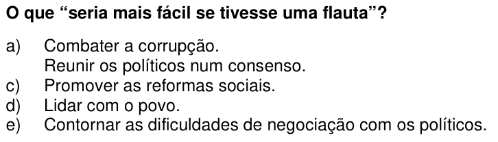 Questão 36 no caderno 1ª fase da UFPR 2012