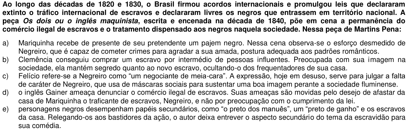 Questão 18 no caderno 1ª fase da UFPR 2013