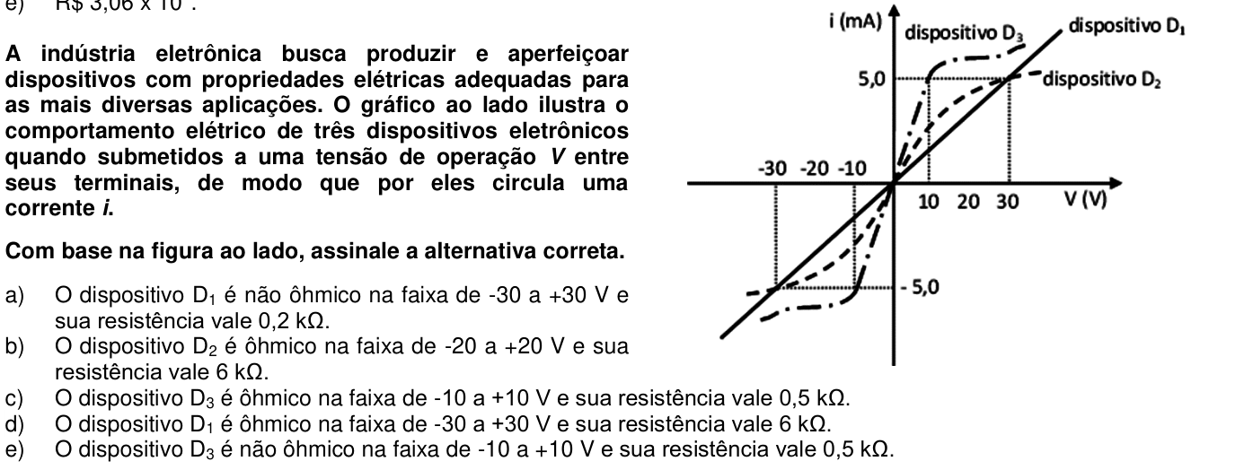 Questão 25 no caderno 1ª fase da UFPR 2013