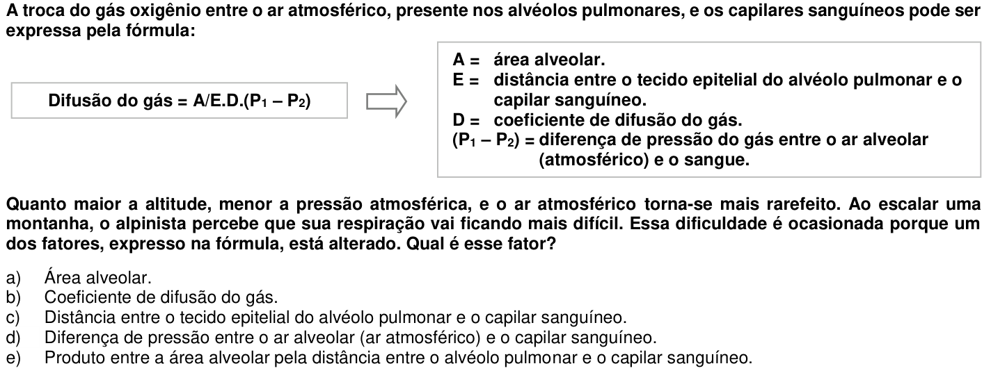 Questão 19 no caderno 1ª fase da UFPR 2014